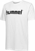 Bluzy męskie - Hummel HMLGO T-Shirt męski S/S, bawełniany, z logo, biały, s - miniaturka - grafika 1