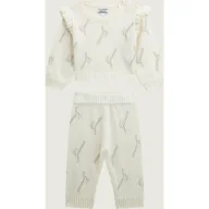 Dresy i komplety dla dziewczynek - Guess Komplet Regular Fit z dodatkiem wełny - miniaturka - grafika 1