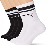 Skarpetki damskie - PUMA Skarpety uniseks (5 szt.), czarny/biały, 43-46 EU - miniaturka - grafika 1