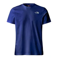 Koszulki sportowe męskie - Koszulka The North Face North Faces 0A87NUCZ61 - granatowa - miniaturka - grafika 1