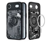 Etui i futerały do telefonów - Spigen Ultra Hybrid Mag Magsafe do Iphone 17 Air Zero One Black - miniaturka - grafika 1