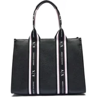 Torebki damskie - Armani Exchange Shopperka - miniaturka - grafika 1