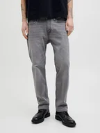 Spodnie męskie - Jack & Jones Dżinsy "Clark" - Regular fit - w kolorze szarym - miniaturka - grafika 1