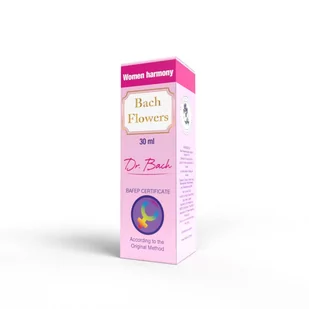 Kwiaty Bacha - Kobieca harmonia- Suplement diety - 30 ml - Układ nerwowy Kwiaty Bacha - Kobieca harmonia- Suplement diety - 30 ml - Układ nerwowy - miniaturka - grafika 1