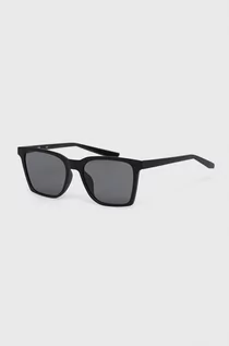 Okulary przeciwsłoneczne - Nike okulary przeciwsłoneczne kolor czarny - grafika 1