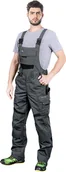 Odzież robocza - SPODNIE OCHRONNE OGRODNICZKI LHOLLMAN LH-TANZO-B; SZARO-CZARNY - miniaturka - grafika 1