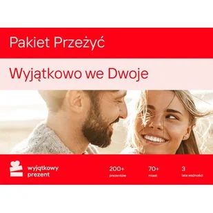 Karta podarunkowa WYJĄTKOWY PREZENT Pakiet Przeżyć - Wyjątkowo We Dwoje - Kody i doładowania cyfrowe - miniaturka - grafika 1