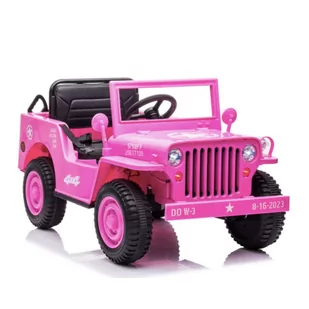Auto Na Akumulator JH-103 Różowe 4x4 - Pojazdy elektryczne dla dzieci - miniaturka - grafika 1