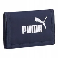 Portfele - Puma Portfel Puma Phase Wallet Granatowy - miniaturka - grafika 1