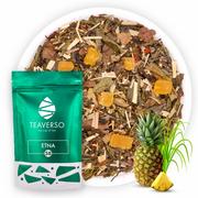 Herbata - Herbata biała i zielona z ananasem, trawą cytrynową Etna 50 g - miniaturka - grafika 1