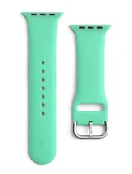 Akcesoria do smartwatchy - Silicone Strap APS silikonowa opaska do Watch 8 / 7 / 6 / 5 / 4 / 3 / 2 / SE (41 / 40 / 38mm) pasek bransoleta do zegarka miętowy - miniaturka - grafika 1