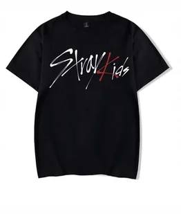 KOSZULKA Z NADRUKIEM MĘSKA ŚMIESZNA T-SHIRT STRAY KIDS K-POP BTS L #6 - Koszulki męskie - miniaturka - grafika 1