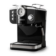 Ekspresy do kawy - Delimano Espresso Deluxe Czarny - miniaturka - grafika 1
