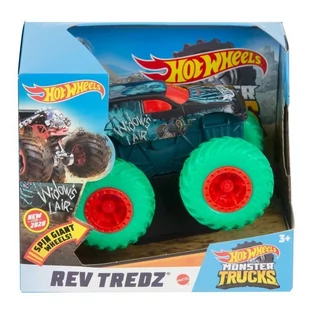 Fisher Price Pojazd Monster Trucks 1:43 Widows Liar - Samochody i pojazdy dla dzieci - miniaturka - grafika 1