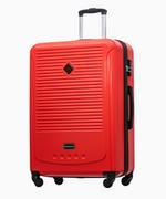 Walizki - PUCCINI Duża czerwona walizka z zamkiem szyfrowym - miniaturka - grafika 1