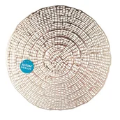 Obrusy i serwetki - Mata stołowa PVC 38 cm złota - miniaturka - grafika 1