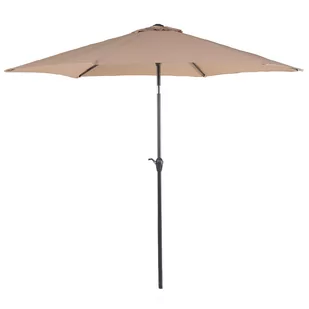 Parasol Ogrodowy ⌀ 270 Cm Piaskowy Varese - Parasole ogrodowe - miniaturka - grafika 1