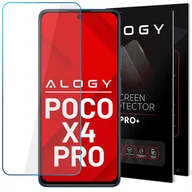 Filtry prywatyzujące - Szkło hartowane 9H Alogy ochrona na ekran do Xiaomi Poco X4 Pro 5G - miniaturka - grafika 1
