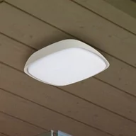 Lampy ogrodowe - Rabalux Zewnętrzna LAMPA sufitowa AUSTIN 8796 kwadratowa OPRAWA LED 20W outdoor IP65 szara 8796 - miniaturka - grafika 1