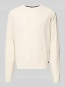 Swetry męskie - Sweter z dzianiny o kroju regular fit z czystej bawełny - miniaturka - grafika 1