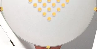 Candellux PALINA LAMPA SUFITOWA PLAFON1/2 ŻÓ 1X60W - Lampy sufitowe - miniaturka - grafika 1
