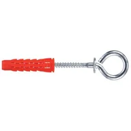 Kołki - Wkręt-met Kołek uniwersalny z hakiem oczkowym 8,0 x 40 - miniaturka - grafika 1