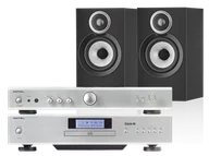 Zestawy stereo - Rotel A10 MKII (srebrny) + CD11 Tribute + 607 S3 (czarny) - miniaturka - grafika 1