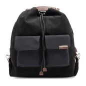 Plecaki - Plecak Lasocki MLP-W-015-04 Czarny - miniaturka - grafika 1