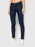 Spodnie damskie - Guess Jeansy Annette W2RA99 D4KM3 Granatowy Skinny Fit - miniaturka - grafika 1