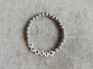 Bransoletki - BRANSOLETKA +6 LITER NAPIS IMIĘ DUŻO KOLORÓW - miniaturka - grafika 1