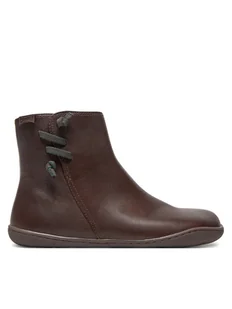 Camper Botki Peu K400676-007 Brązowy - Botki damskie - miniaturka - grafika 1