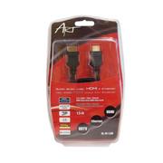 Kable - KABEL HDMI 1.4 m/m 1.5m ETHERNET 3D AL-10 ART - miniaturka - grafika 1