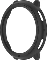 Akcesoria do smartwatchy - INF Półotwarte etui z poliwęglanu do Amazfit Active2 Czarny - miniaturka - grafika 1