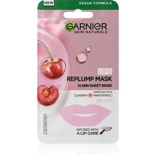 Garnier Skin Naturals Maska na Usta Cherry - Maseczki do twarzy - miniaturka - grafika 1