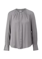 Bluzki damskie - s.Oliver Sales GmbH & Co. KG/s.Oliver Bluzka damska z długim rękawem, szary, 34 - miniaturka - grafika 1