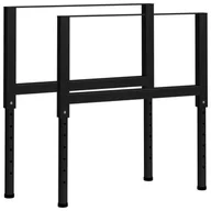 Meble modułowe i akcesoria - Lumarko Regulowane ramy stołu roboczego, 2 szt., metal, 85x(69-95,5) cm - miniaturka - grafika 1
