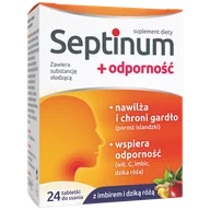 Suplementy naturalne - Septinum + Odporność, 24 tabletki do ssania - miniaturka - grafika 1