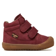 Buty dla dziewczynek - Trzewiki Froddo Olie Wool Tex G2110138-8 M Czerwony - miniaturka - grafika 1