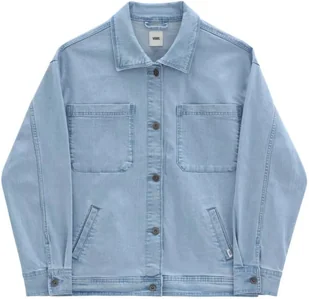 Vans kurtka damska LEILA DENIM JACKET Water Wash - Kurtki damskie - miniaturka - grafika 1