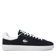 Sneakersy męskie - Sneakersy Lacoste 746SMA0065 Czarny - miniaturka - grafika 1