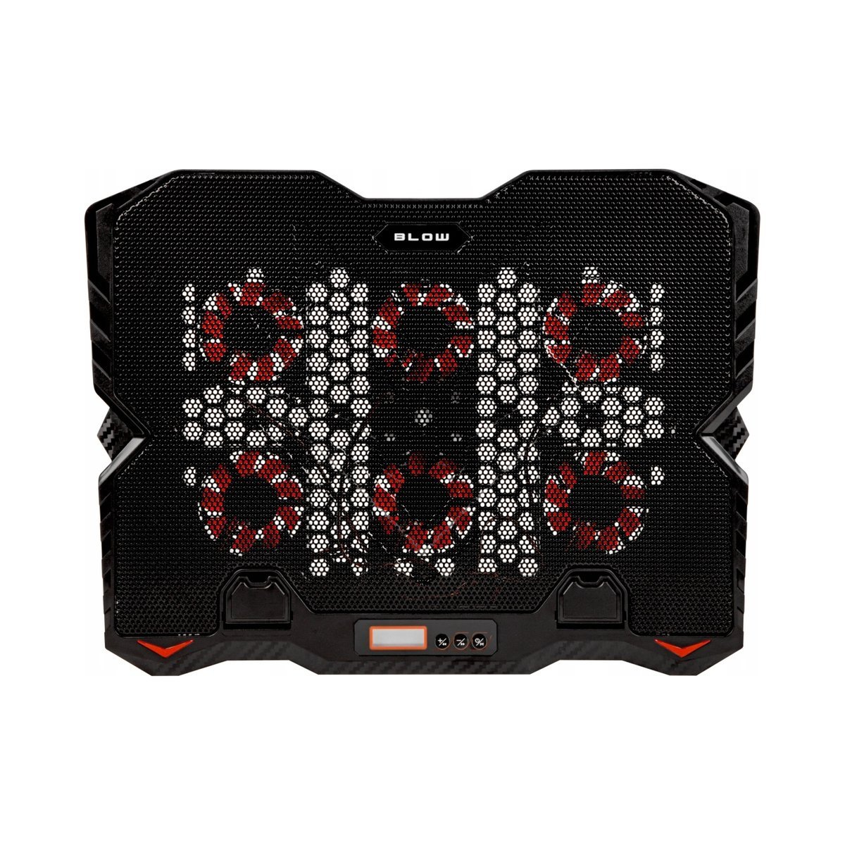 PODSTAWKA PODKŁADKA CHŁODZĄCA POD LAPTOPA 15,6' GAMINGOWA DUŻA LED USB HUB
