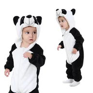 Stroje karnawałowe - Piżama Onesie Kostium Przebranie Śpiochy Panda Niemowlę 80: 65-75 cm - miniaturka - grafika 1