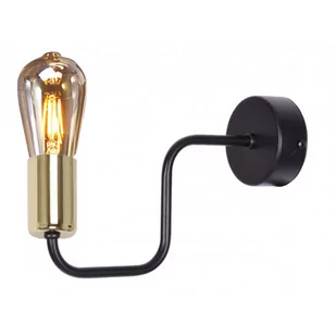 Czarny industrialny kinkiet metalowy - S831-Pira - Lampy ścienne - miniaturka - grafika 1