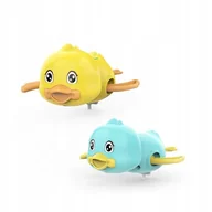 Zabawki do kąpieli - Lt267 Nakręcana Kaczuszka Pływająca Do Wanny Wody - miniaturka - grafika 1