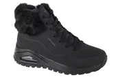 Kozaki damskie - buty zimowe damskie Skechers Uno Rugged - Fall Air 167274-BBK-39 - miniaturka - grafika 1