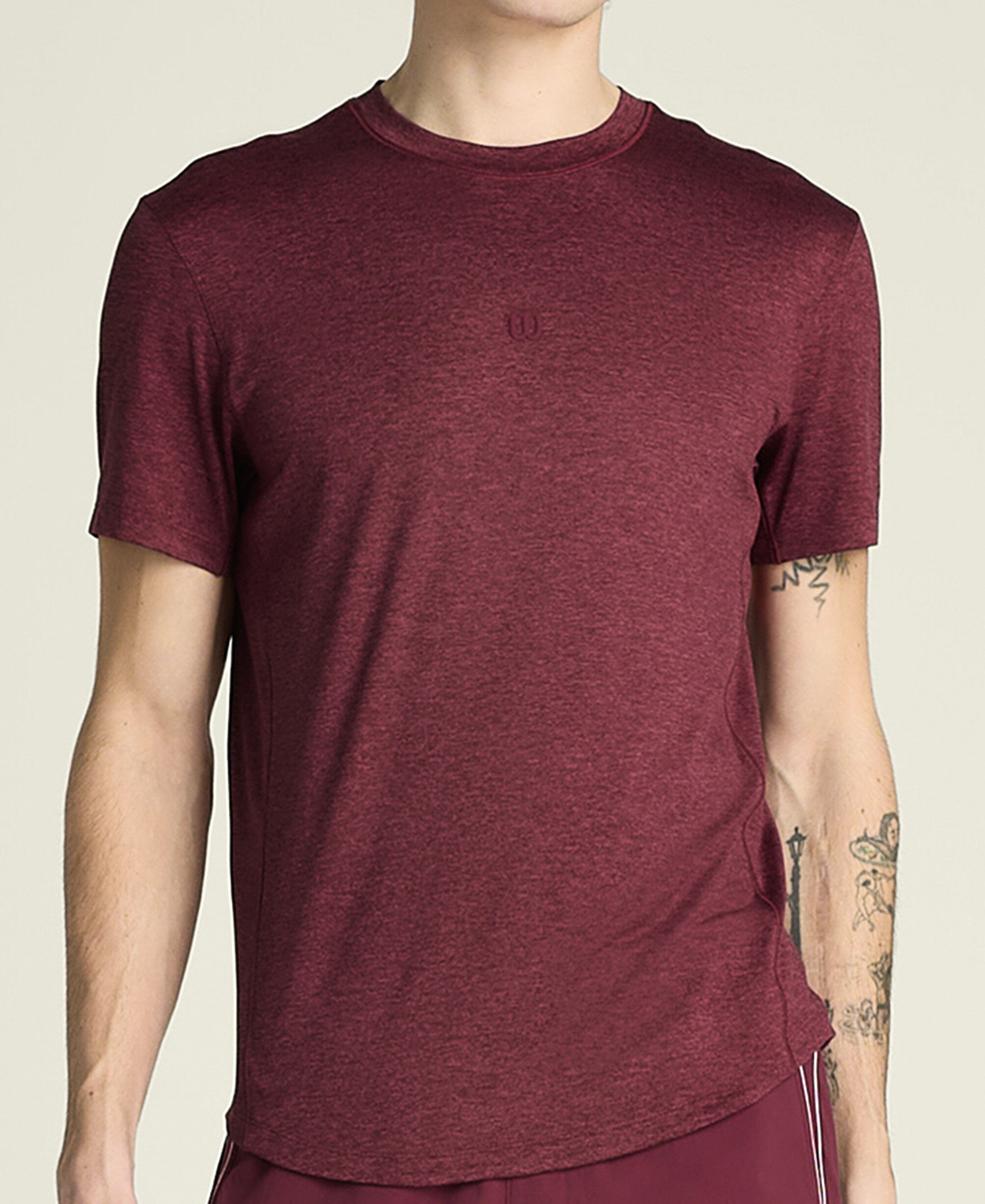 Koszulka męska Wilson Everyday Performance Tee Cranberry M