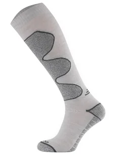 Ciepłe skarpety narciarskie Todo Ultimate SKI z wełną Merino - Popielaty 35-38 - Skarpetki męskie - miniaturka - grafika 1