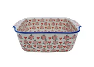 Brytfanny - Ceramiczne naczynie kwadratowe duże Ceramika Bolesławiec - miniaturka - grafika 1