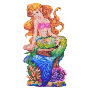 Drewniane Puzzle Mała Syrenka A3 - Puzzle - miniaturka - grafika 1