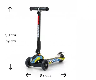 Scooter Magic Graffiti - Hulajnogi - miniaturka - grafika 2